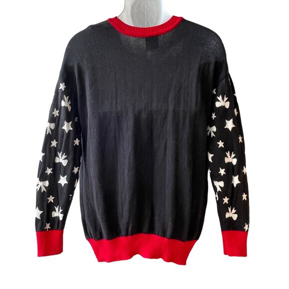 Well Worn DEAR SANTA, LET'S TALK Ugly Christmas Sweater Size XL - Picture 2 of 4